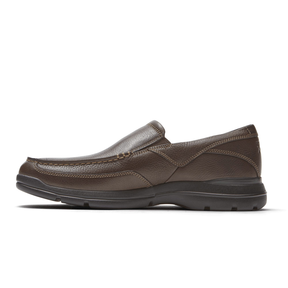 Rockport Singapore Mens Slip-On - City Play Two Brown - XP4587296